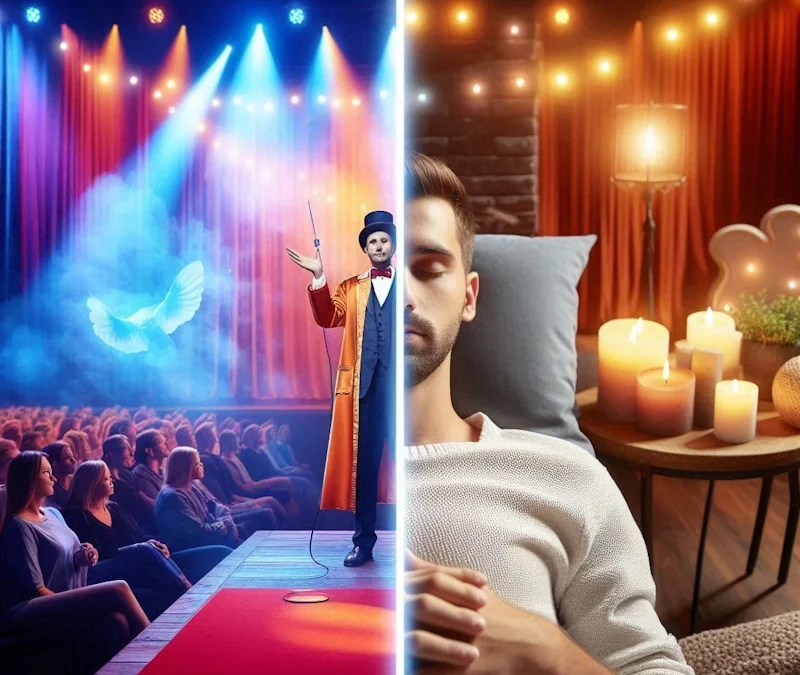 hypnothérapie versus hypnose de spectacle
