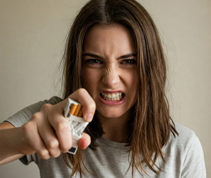 Elle arrête de fumer par l'hypnose